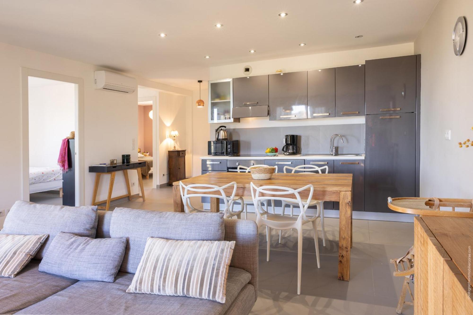 Appartement Vue Mer Fromontica Saint-Florent  Eksteriør billede