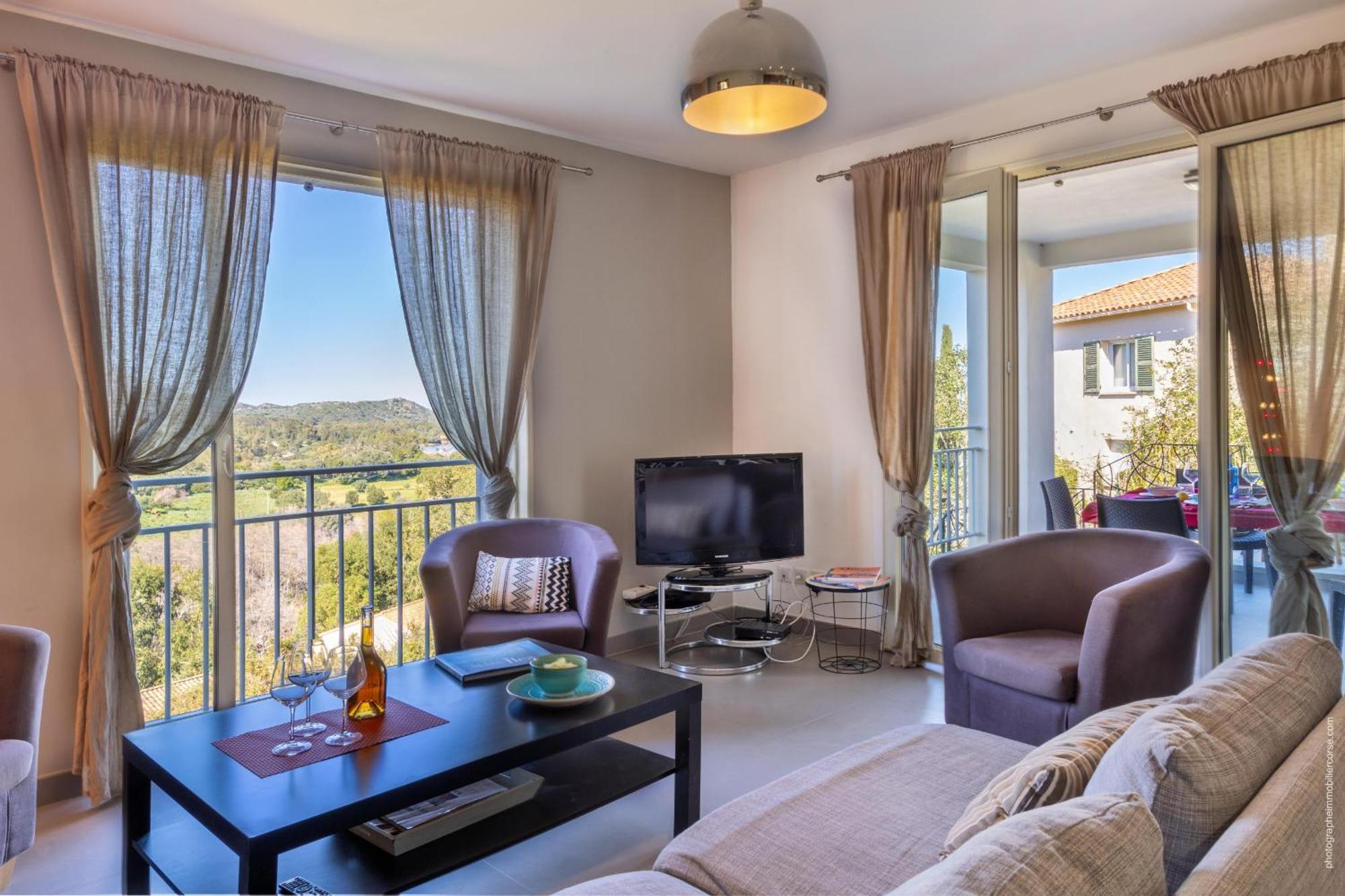 Appartement Vue Mer Fromontica Saint-Florent  Eksteriør billede